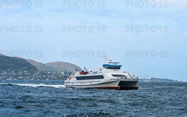 FRAM Ferry, Godoy Island, ALESUND, Geirangerfjord, Norway, Europe