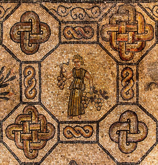 Basilica of Aquileia from the 11th century, largest floor mosaic of the Western Roman Empire, UNESCO World Heritage Site, important city in the Roman Empire, Friuli, Italy, Aquileia, Friuli, Italy, Europe