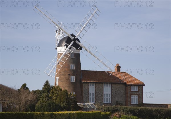 Windmill at Weybourne, Norfolk, England, United Kingdom, Europe