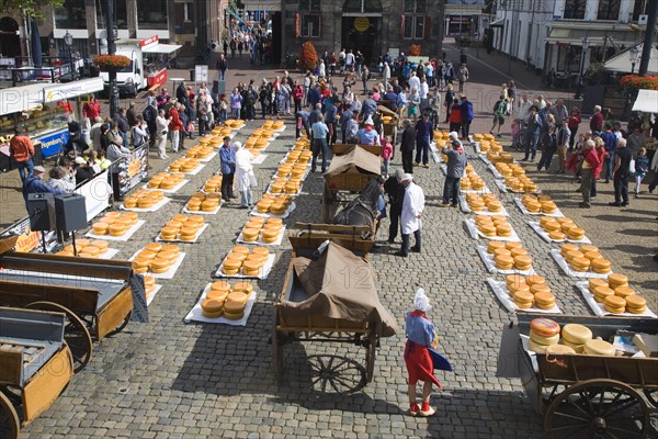 Gouda and cheese market, South Holland, Netherlands