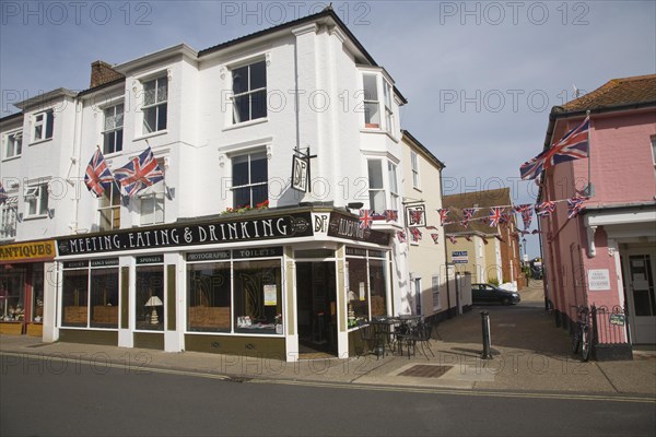 David's Place restaurant cafe bar, Aldeburgh, Suffolk, England, United Kingdom, Europe