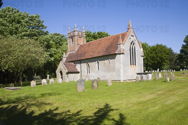 Parish church of St John the Baptist, Brightwell, Suffolk, England, UK