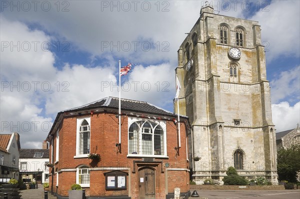 The Bell Tower at Beccles, Suffolk, England, United Kingdom, Europe