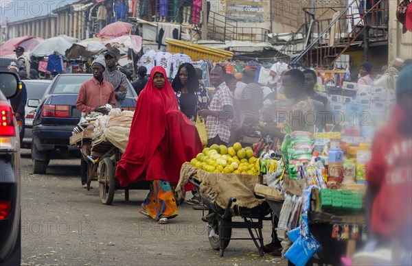 Street scene in Abuja, 06/02/2024