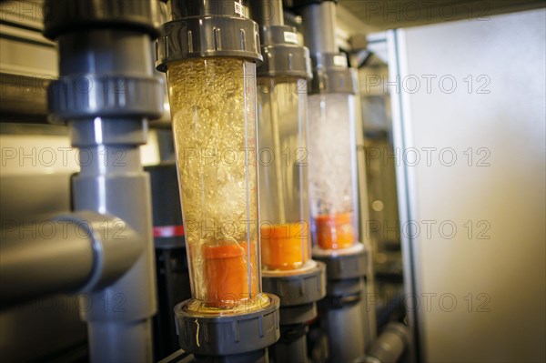 Solar water desalination plant. Mykolaiv oblast, 25.02.2024. Photographed on behalf of the Federal Foreign Office