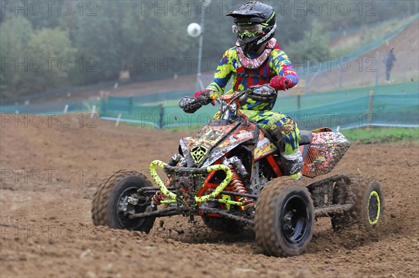 European Championship, EM Quad 2015, Rudersberg Motocross, Rudersberg, Baden-Wuerttemberg, Germany, Europe