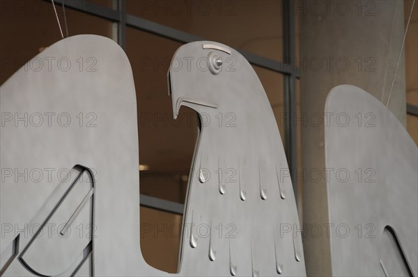 Federal eagle in the plenary of the German Bundestag, Berlin, 19 February 2024