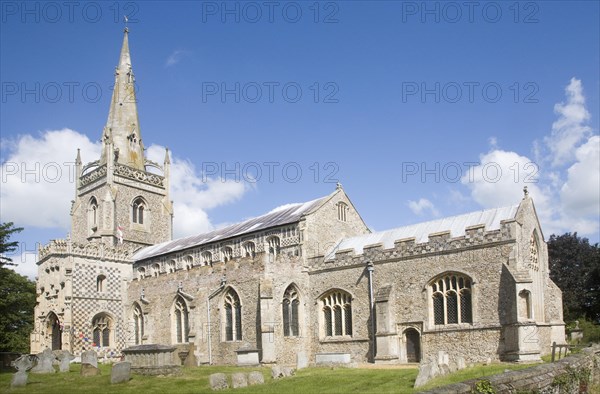 Church of Saint Mary, Village of Woolpit, Suffolk, England, United Kingdom, Europe