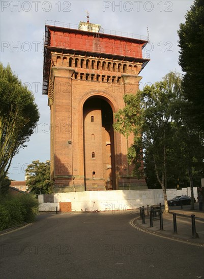 Victorian water tower known as Jumbo, Colchester, Essex, England, United Kingdom, Europe