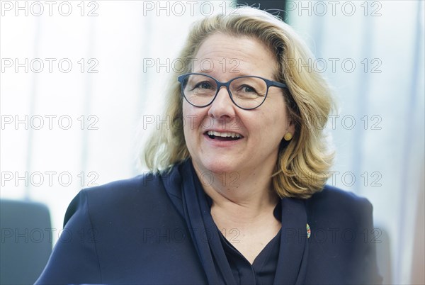 Svenja Schulze (SPD), Federal Minister for Economic Cooperation and Development, Roundtable with foundations on the political participation of woman, Abouja, 5 February 2024