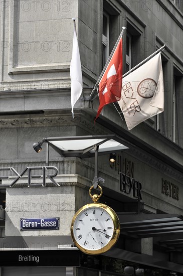 Baerengasse, City of Zurich, Switzerland, Europe