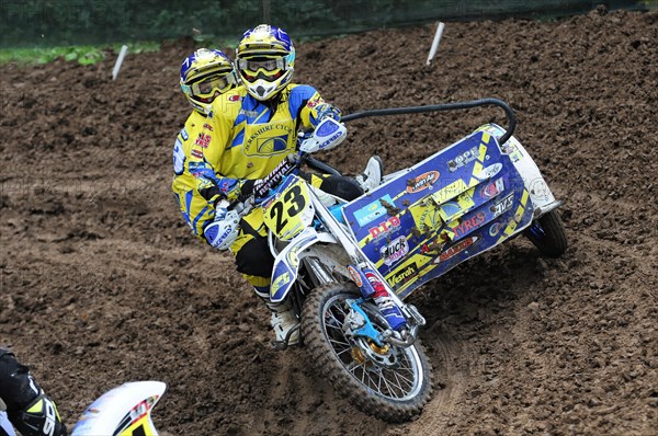 FIM Sidecar World Championship 2015, Rudersberg Motocross, Rudersberg, Baden-Wuerttemberg, Germany, Europe