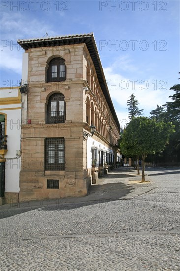 Ayuntamiento City Hall building built in 1734 Ronda, Malaga province, Spain, Europe