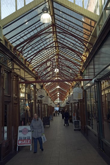 Victoria arcade shops, Great Yarmouth, Norfolk, England, United Kingdom, Europe