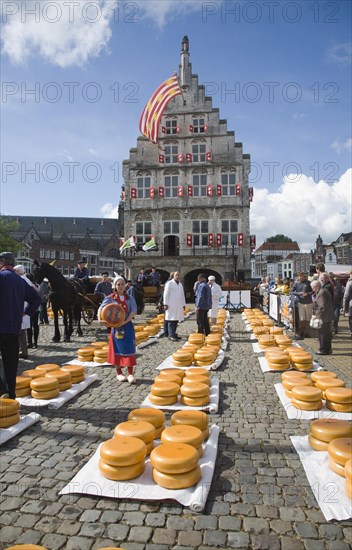 Gouda and cheese market, South Holland, Netherlands