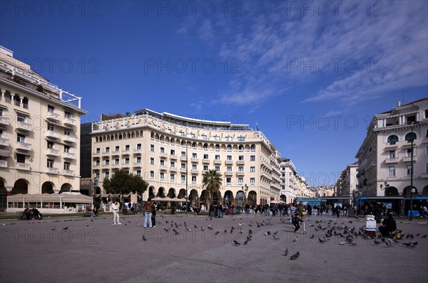 Electra Palace Hotel, Platia Aristotelous, Aristotle Square, Thessaloniki, Macedonia, Greece, Europe