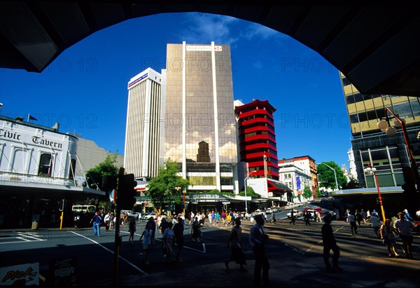 Asian building in Auckland, New Zealand, Oceania