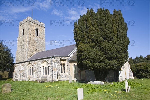 Parish church of All Saints, Great Glemham, Suffolk, England, United Kingdom, Europe