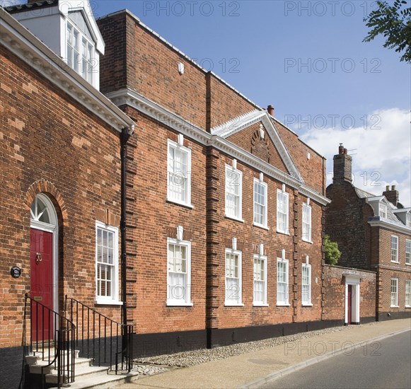 Historic Montagu House, Northgate, Beccles, Suffolk, England, United Kingdom, Europe