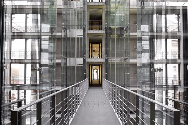 Paul Loebe House. The Paul Loebe House is a building of the German Bundestag in Berlin's government district, 13 November 2018