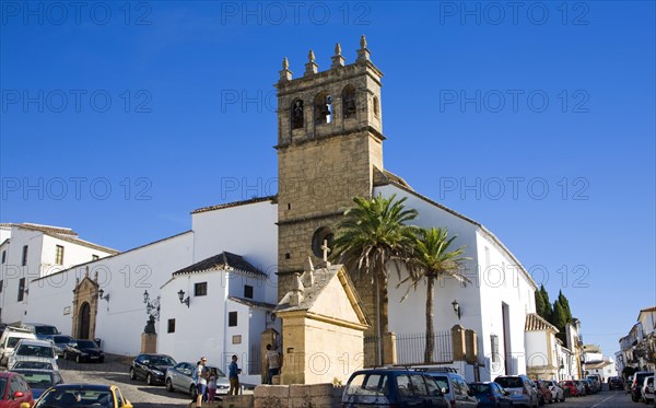 Historic church Iglesia de Nuestro Padre Jesus, Ronda, Spain, Europe