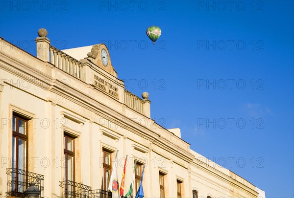 National Tourism Parador hotel Ronda, Plaza de Espana, Malaga province, Spain, Europe