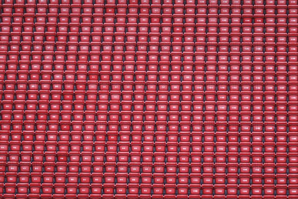 Red seats at Liverpool FC's Anfield Stadium, 02/03/2019