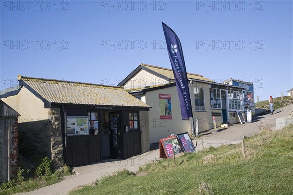 National Trust shop and gift shop, the most southerly in Britain, Lizard Point, Cornwall, England, United Kingdom, Europe