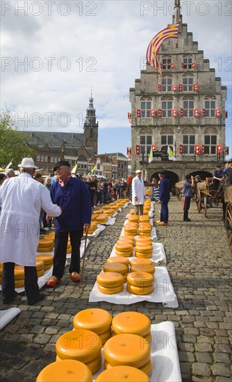 Gouda and cheese market, South Holland, Netherlands