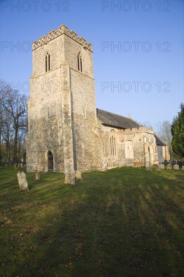 Parish church of Saint Peter, Monk Soham, Suffolk, England, UK