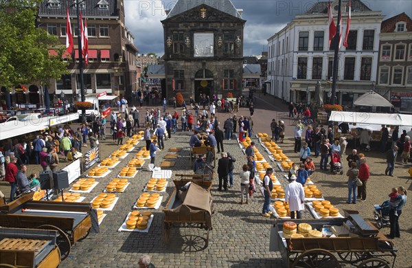 Gouda and cheese market, South Holland, Netherlands