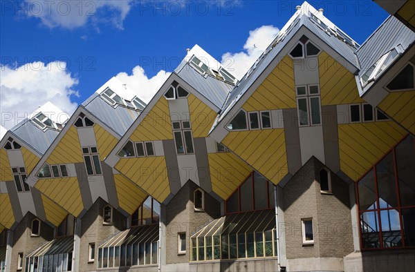 Kubuswoning Cube Houses, Blaak, Rotterdam, Netherlands architect Piet Blom