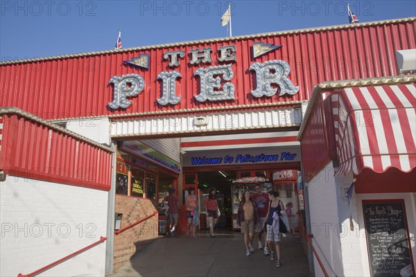 Amusements arcade at the pier, Felixstowe, Suffolk, England, United Kingdom, Europe