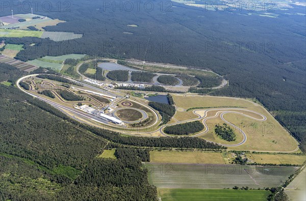 Aerial photo Contidrom, test track, tyre testing, testing, test tracks, Lower Saxony, Germany, Europe