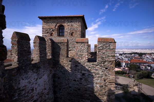 Gate Tower, Acropolis, Heptapyrgion, Fortress, Citadel, Thessaloniki, Macedonia, Greece, Europe