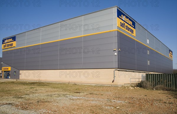 Safestore self storage depot building, Whitehouse, Ipswich, Suffolk, England, United Kingdom, Europe