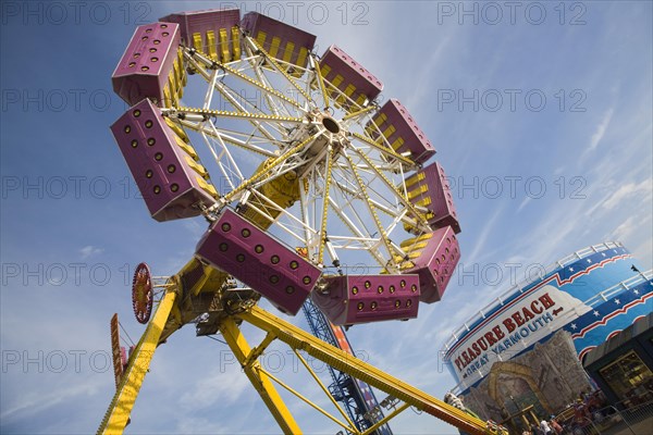 Evolution ride Pleasure Beach funfair, Great Yarmouth, Norfolk, England, United Kingdom, Europe