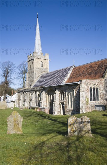 Parish church of Saint Peter at the village of Yoxford, Suffolk, England, United Kingdom, Europe