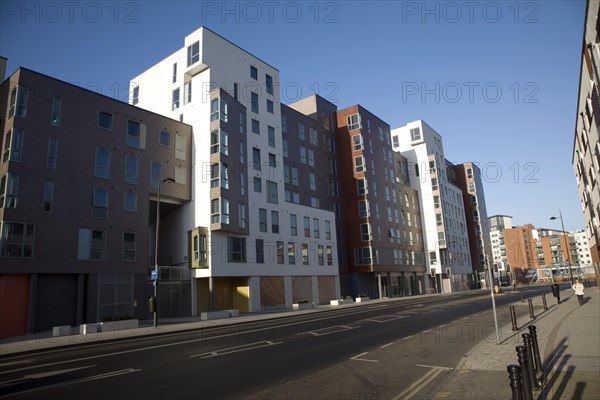 Athena Hall, modern architecture new student accommodation, Ipswich