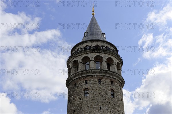 Galata Tower, Galata, Karakoey, Beyoglu, Istanbul, Istanbul Province, Turkey, Asia