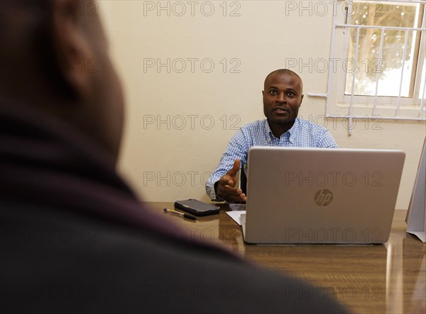 Job placement in the job centre of the SKYE vocational training project, Jos, 06.02.2024