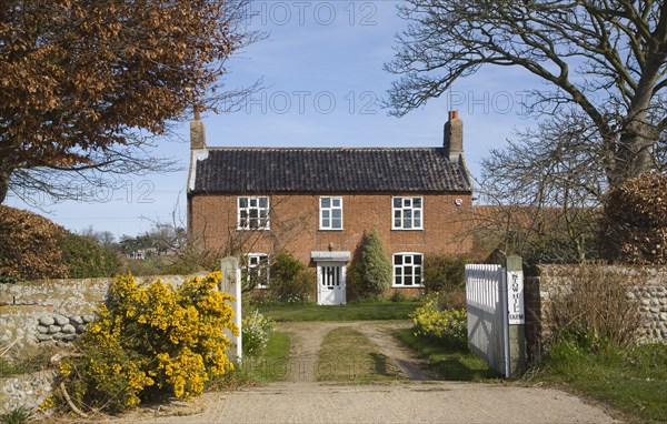 Stow Hill farmhouse, Mundesley, Norfolk, England, United Kingdom, Europe