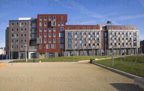 Athena Hall new student accommodation, Wet Dock, Ipswich, Suffolk, England, United Kingdom, Europe