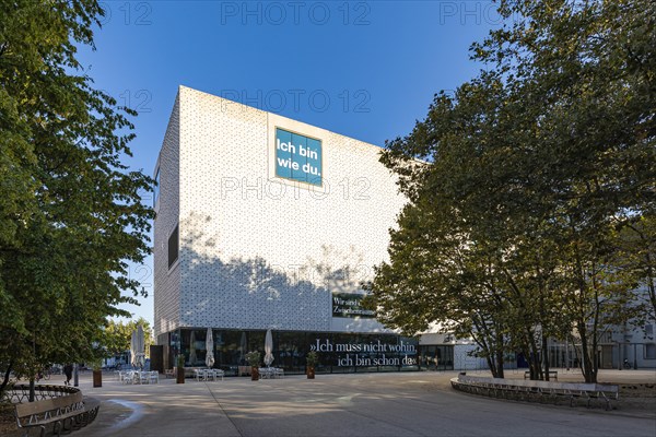 Vorarlberg Museum on Kornmarktplatz, State Museum, Bregenz, Lake Constance, Vorarlberg, Austria, Europe