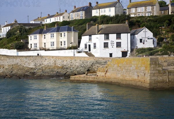 Port and small seaside resort of Porthleven, Cornwall, England, United Kingdom, Europe