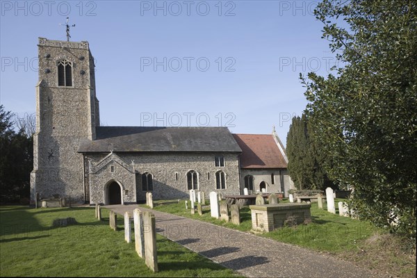 Parish church of Saint Peter, Wenhaston, Suffolk, England, UK