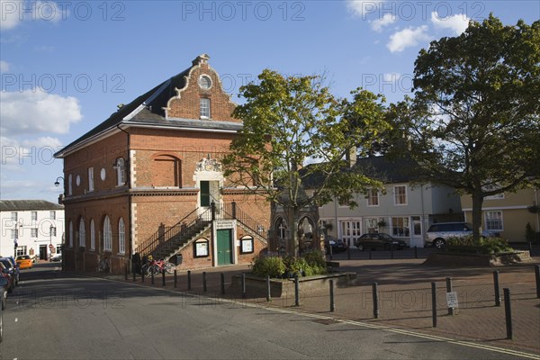 Sixteenth century Shire Hall building 1575 built by Thomas Seckford, Woodbridge, Suffolk, England, United Kingdom, Europe