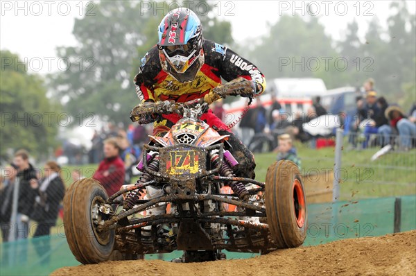 European Championship, EM Quad 2015, Rudersberg Motocross, Rudersberg, Baden-Wuerttemberg, Germany, Europe