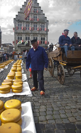 Gouda and cheese market, South Holland, Netherlands