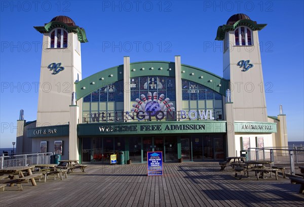 Wellington Bowl building, Great Yarmouth, Norfolk, England, United Kingdom, Europe